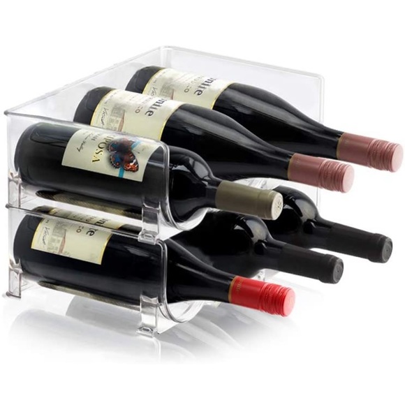 Stackable Wine Rack, 3-pack, (holds 9 Bottles Total) - Picture 6 of 12